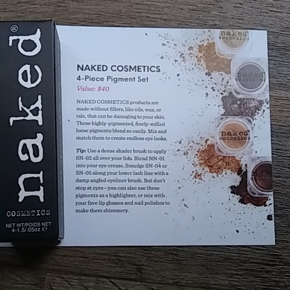 COPY - Naked cosmetic pigment eyeshadow 4 piece s…